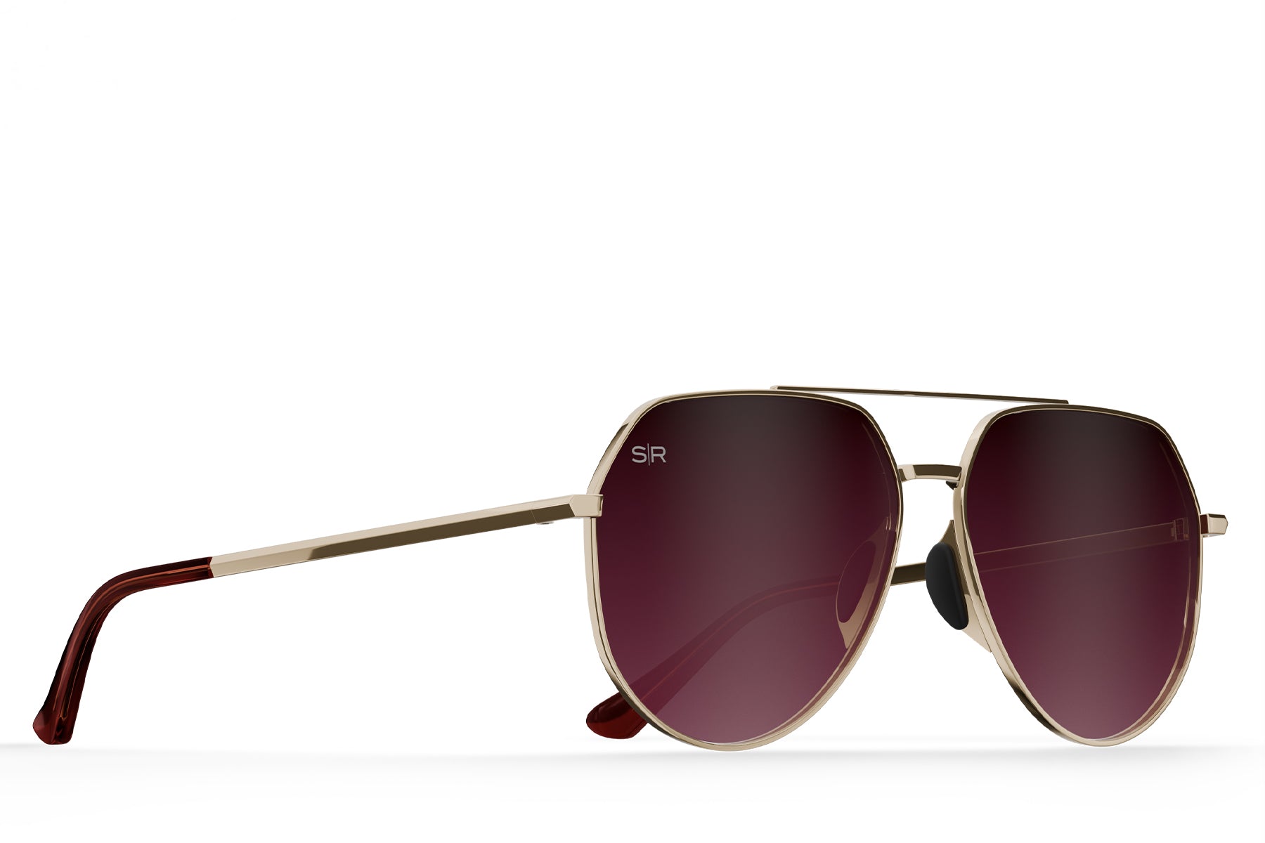 Tangle Free Aviator Hex - Cherry Fade Polarized - Image 3