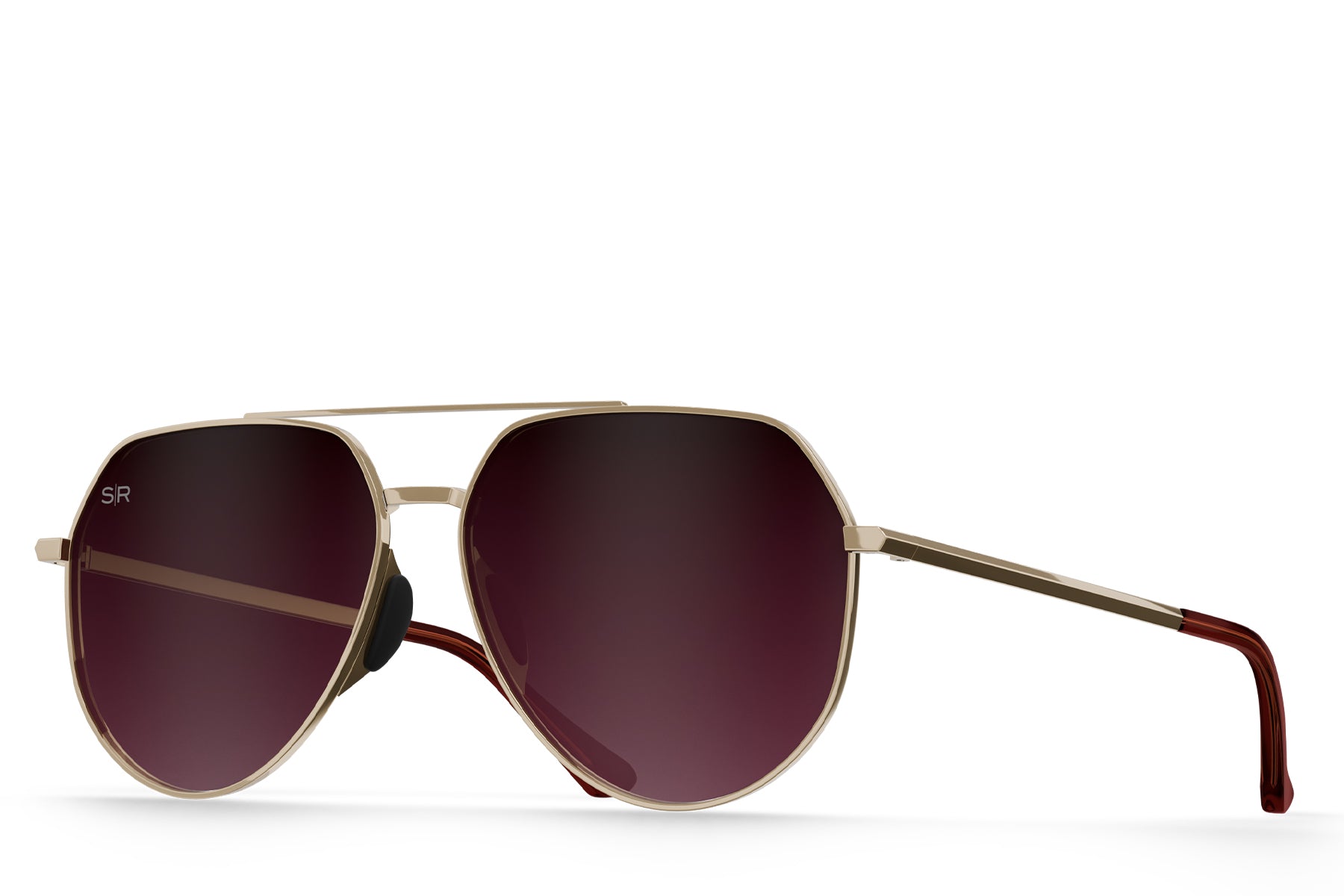 Tangle Free Aviator Hex - Cherry Fade Polarized - Image 4