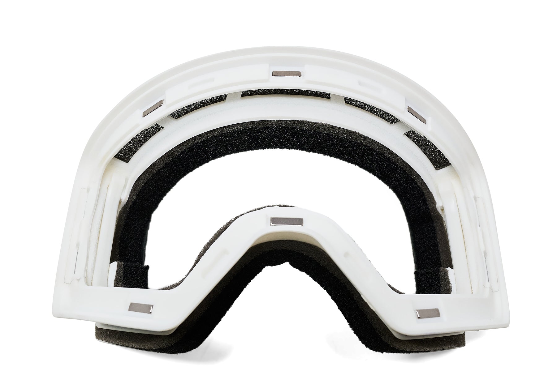 Alternative view of Frontier Snow Goggle - White Magnetic Frame + Strap (Lens Not Included)